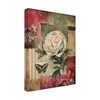 Trademark Fine Art Lisa Audit 'Rose and Butterfly 2' Canvas Art, 18x24 ALI24997-C1824GG